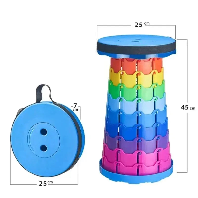 Portable Collapsible Telescopic Seat