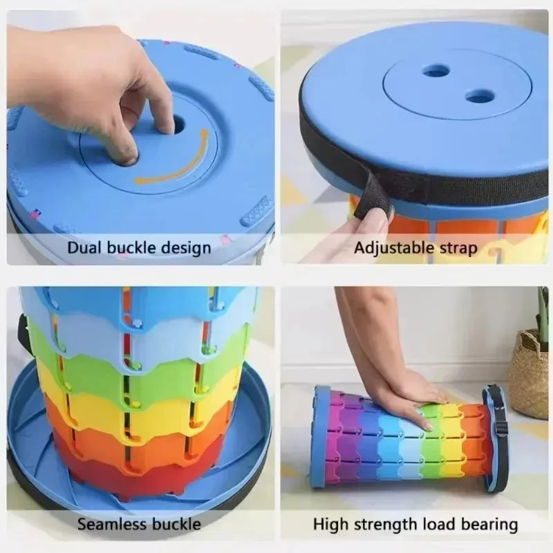 Portable Collapsible Telescopic Seat